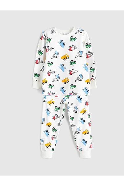 LC Waikiki Lcw Printed Boys' Pajama Set (W5)