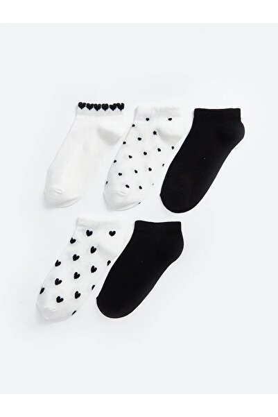 LC Waikiki LCW Дамски чорапи с мотив, 5 чифта (W5)