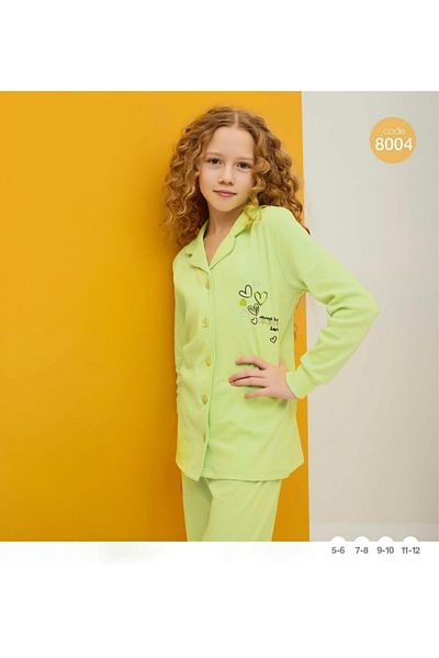 LARICE Girls' long-sleeved pajamas
