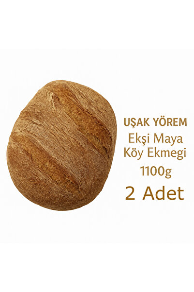 Uşak Yörem Şarküteri Ekşi Maya Köy Ekmeği 1100 Gram Uşak Yörem (2Adet)