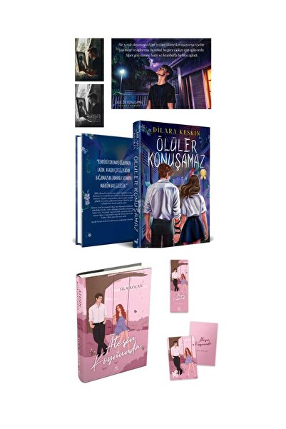 İndigo Kitap Ölüler Konuşamaz / Ateşin Kıyısında 2 Kitap Ciltli Sıla Koçak Pu...