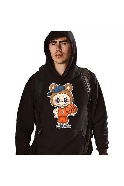 OEM Men's Labubu Basketball Hoodie