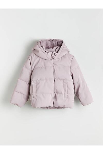 LC Waikiki معطف LCW بغطاء للرأس للفتيات (W5)
