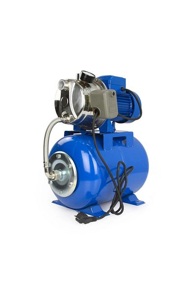TENGTIAN JET 100L Water Pump, 1100W, Stainless Steel, 60L/min, Discharge 50m, Aluminum Coil