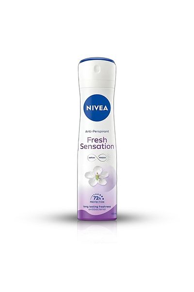 NIVEA Black & White Clear Deodorant Spray 48-Hour Protection - 150ml
