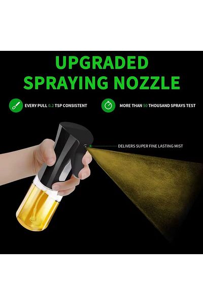 OEM Spray containers for cooking oil, vinegar, wine, 200 ml + 200ml, fine spray, ergonomic design