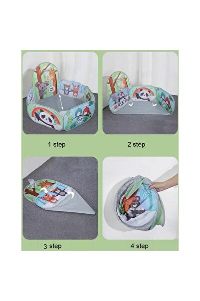 OEM Piscina pentru copii cu cos de baschet Zoo