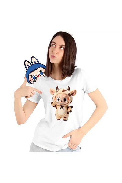 OEM Women's T-shirt Labubu Milka