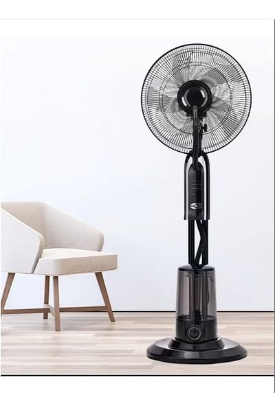 Denx DX2577 Vertical 5-Blade Ionic Mist Fan
