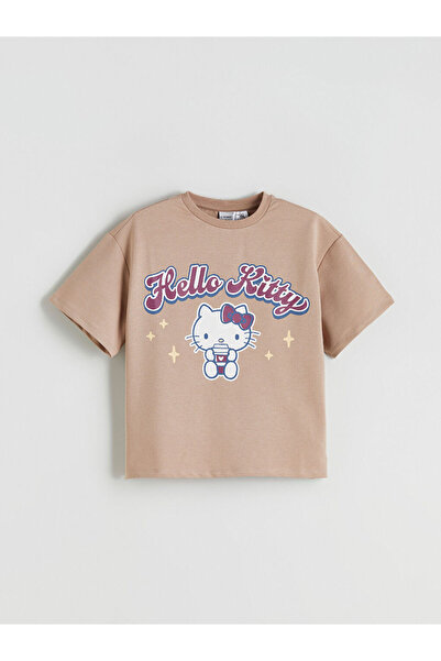 LC Waikiki Λαμπερές επιλογές από το Shining Store |   Hello Kitty με τύπωμα Σετ μπλουζάκι και παντελόνι για κορίτσια 2τμχ