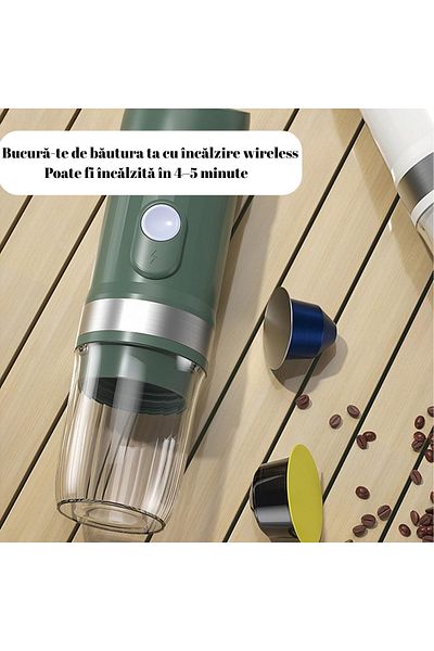 PRODYS Portable coffee maker with water heating, Auto, Compatible with Nespresso capsules, Dolce Gusto