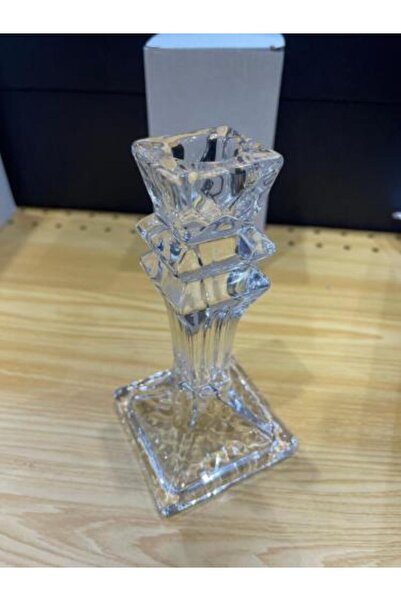 SGC STORE حامل شموع من الكريستال والزجاج