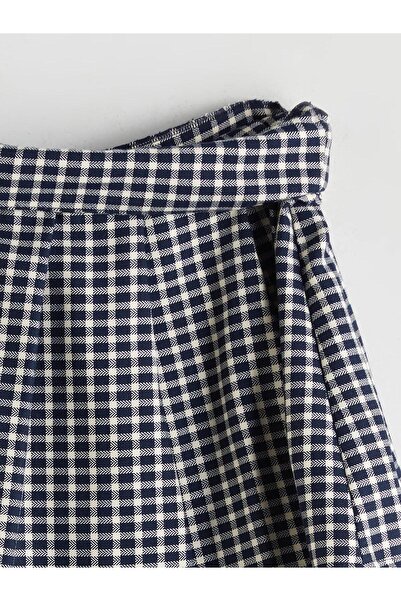 LC Waikiki Lcw Plaid Girl's Skirt with Elastic Waist (W5)