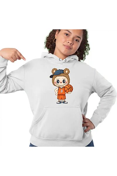 OEM Women's Labubu Basketball Hoodie