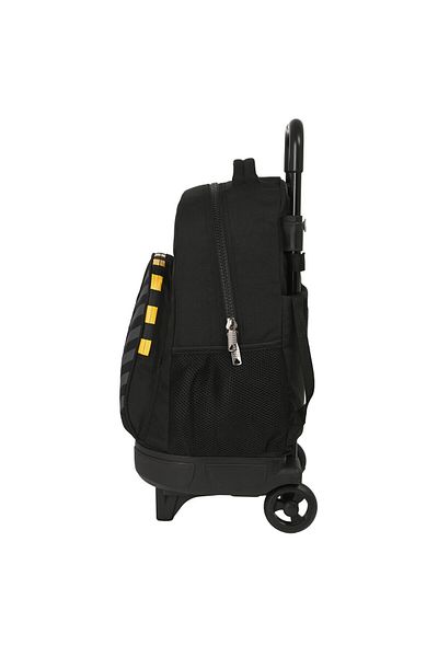 Blackfit8 School Rucksack with Wheels Zone Black 33 X 45 X 22 cm