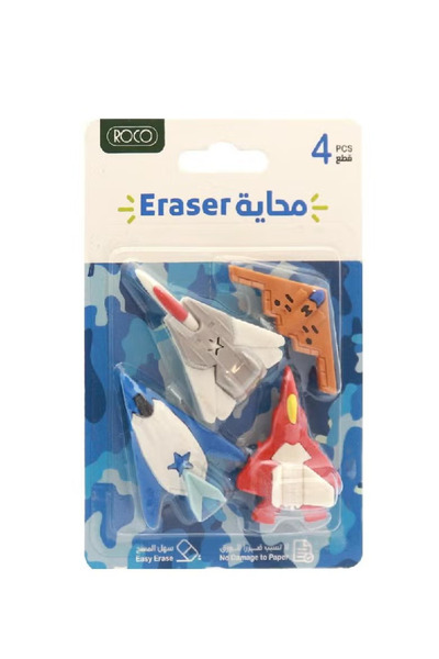 Roco Rubber Eraser Military – Assorted Colors