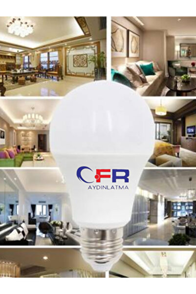 CFR LED AYDINLATMA 15W 1200 Lm Tasarruflu Beyaz Renk Led Ampul-1-2-4-6-10-20-30-50-100 Adettir