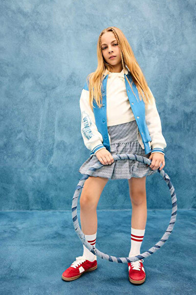 DeFacto Fusta cu balon cu model pentru fete E9320A825AU