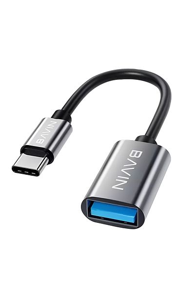 Bavin OTG-54 Type-C to USB 3.0 Adapter for Laptops, Tablets, Printers, Mouse, Keyboard