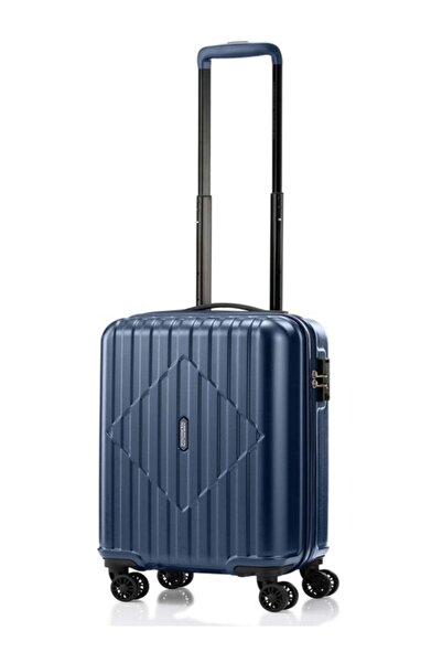 American Tourister Skytrac V2 Hard Spinner 55 cm TSA Navy -Hard Luggage Cabin (36L x 55H x 24W cm)