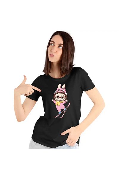 OEM Women's Labubu Ski T-shirt