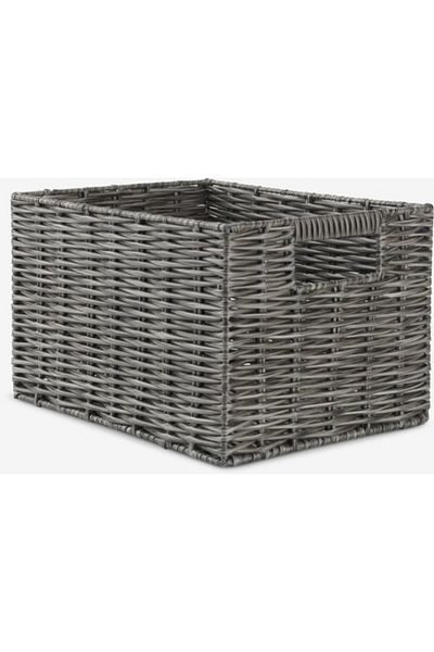 OEM Basket CASPERSEN 20x26x16cm gray