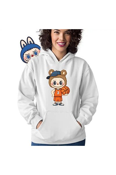OEM Women's Labubu Basketball Hoodie