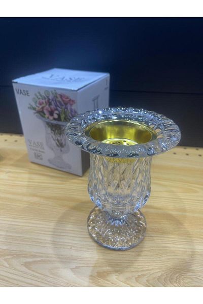 SGC STORE Large Crystal Glass Incense Burner