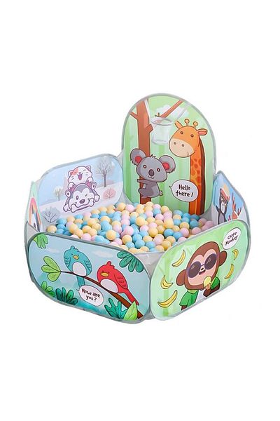 OEM Piscina pentru copii cu cos de baschet Zoo