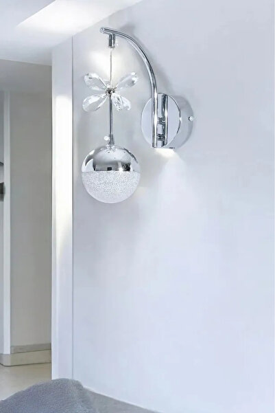 Marsel Lighting SANDY Şık Sarkıt 3 Renk Krom Kaplama Oturma Yatak Mutfak Çocuk Odası Duvar Led Aplik