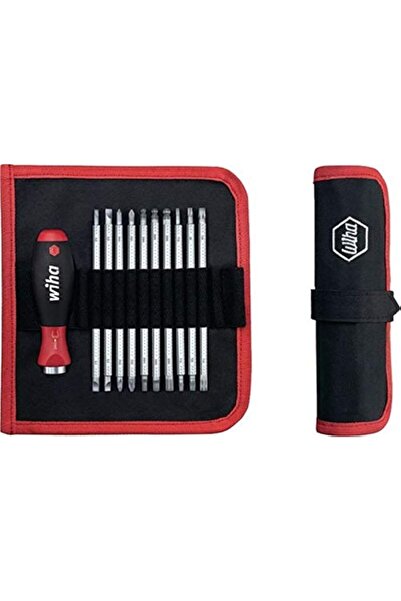 wiha Blade Set 281T11 11-Piece - Slotted/PZD/Torx/Hex, Blade Length: 42-114mm - 3591