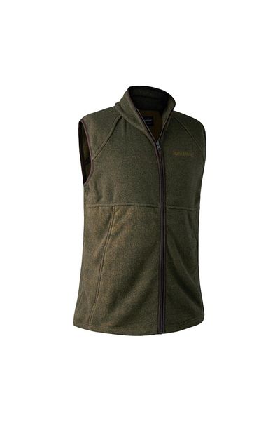 Deerhunter Wingshooter Fleece Vest, Graphite Green Melange