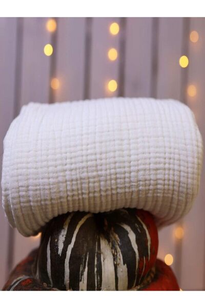 Tomac 100% Cotton 4-Layer Muslin Baby Muslin & Children's Muslin Blanket110X110Cm