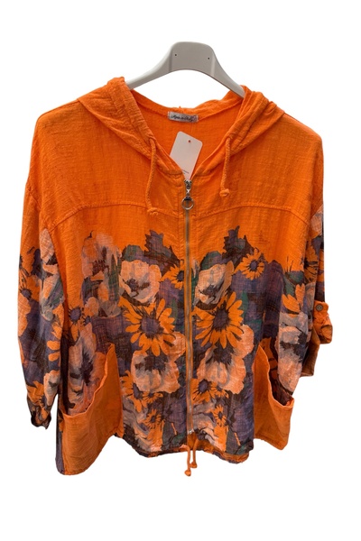 Rabiossa Women's Linen Jacket