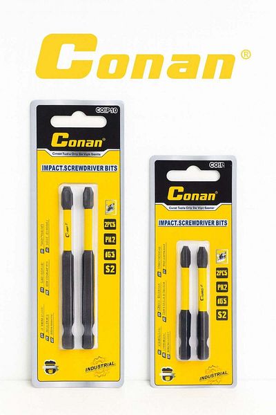 CONAN Professional Phillips Screwdriver Set by Conan, Model COIP100 & COIP65