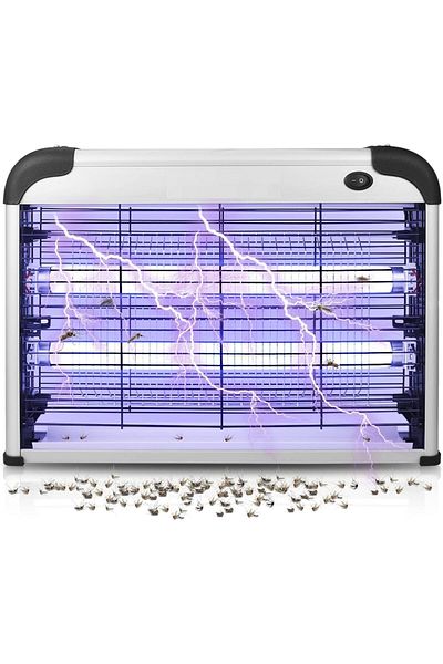 Generic Indoor and Outdoor Bug Zapper with Detachable Safety Grid | Mosquito Killer for Patio, Office, Kitch