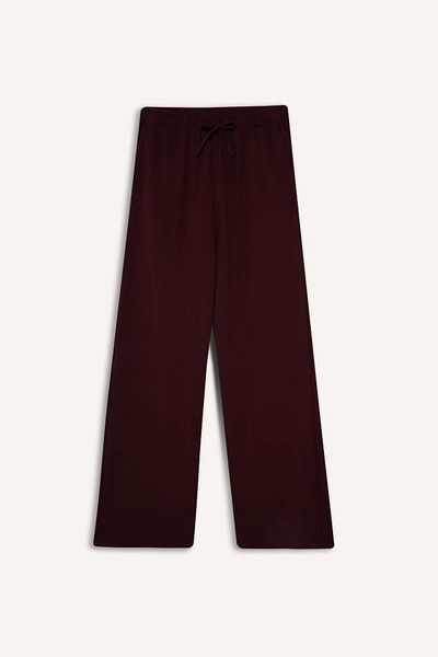 DeFacto New Season Coool Wide Leg Regular Waist Trousers