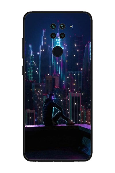 Atlas Προσαρμοσμένη θήκη Xiaomi Redmi Note 9T, Neon City, πολύχρωμη, S1D1M0260