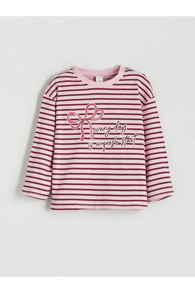 LC Waikiki New Season Crew Neck Girl's T-Shirt Pack of 2