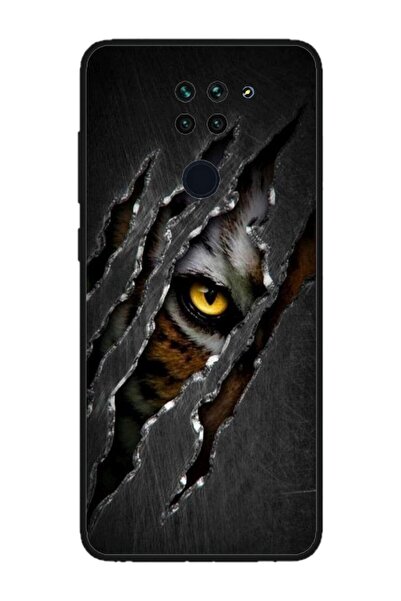 Atlas Husa personalizata si Folie de Silicon Xiaomi Redmi Note 9T, Hidden Tig...