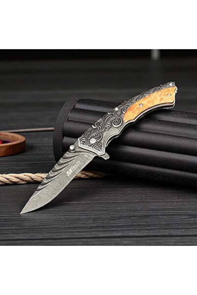 VAS.QUE Mtech Ahşap Eskitme Çelik Çakı