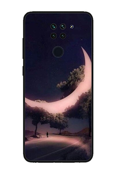 Atlas Husa personalizata Xiaomi Redmi Note 9 5G, Moon in the Trees, multicolo...