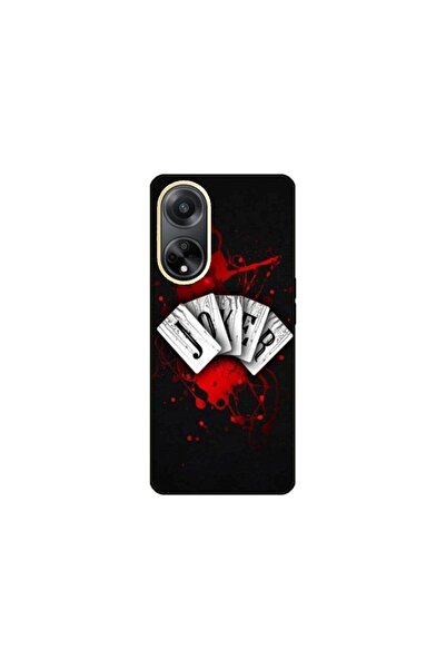 Atlas Husa personalizata si Folie de Silicon pentru OPPO A17, Joker #1, S1D1M...