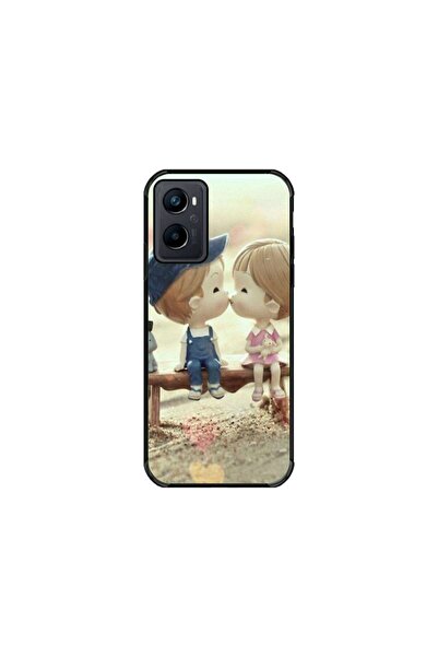 Atlas Husa personalizata si Folie de Silicon OPPO A36, Kiss, multicolor, S1D1...