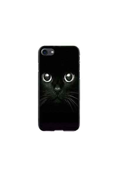 Atlas Εξατομικευμένη θήκη Apple iPhone 8, Black Cat #1, πολύχρωμη, S1D1M0015