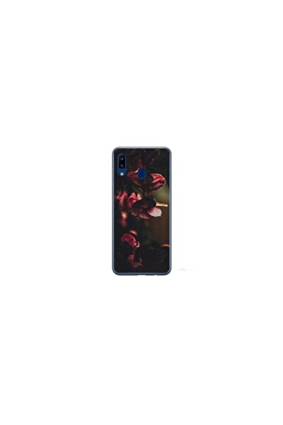 Atlas Husa personalizata HQ Print pentru Samsung Galaxy A40, Flowers #20, S1D...