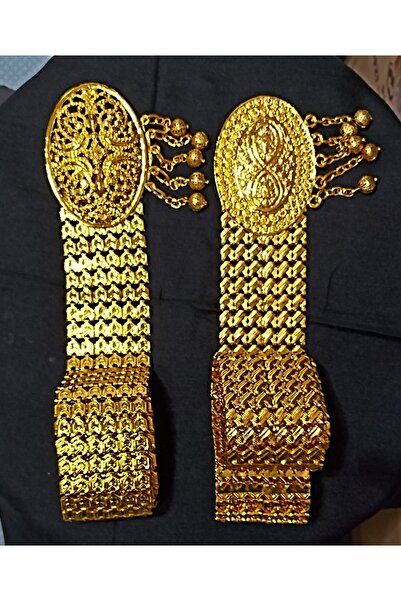 Duru İmitasyon altın düğün kemeri bindallı kemeri gelin kemeri Maraş hasır ke...