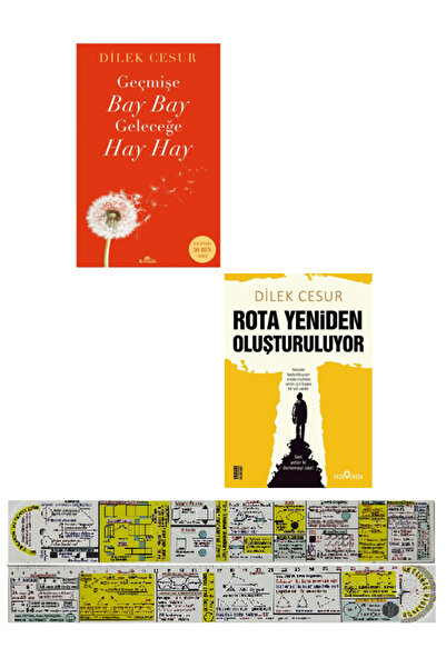 Alfa Yayınları Dilek Cesur 2 Kitap Set / Geçmişe Bay Bay Geleceğe Hay Hay + R...