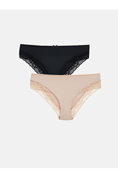 LC Waikiki Timeless Store: Timeless Recommendations |   Lace Detailed Bikini Panties 2-Pack
