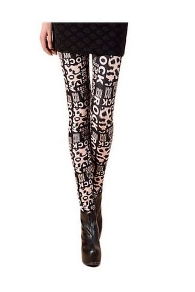 Trendy Secret Colanti rock print dama